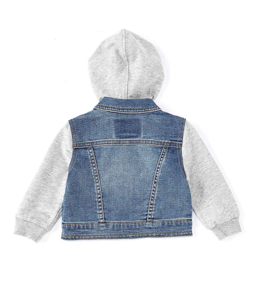 Jacket Baby Boy Levi Jeans Levi's® Baby Boys Hooded Trucker Jacket