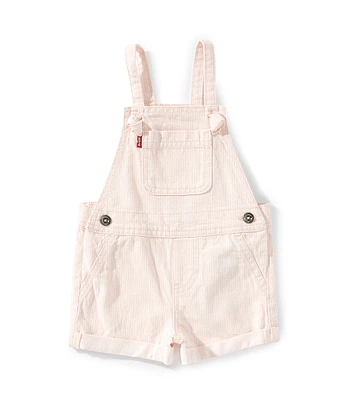 Levi's® Baby Girls Spaghetti-Strap Denim Shortall