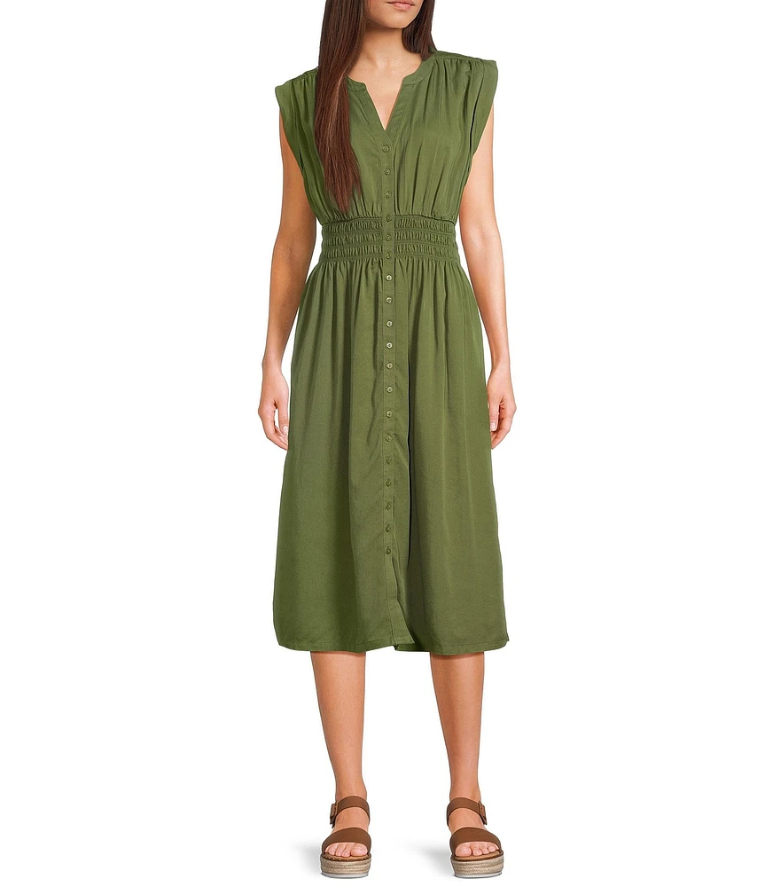 Levi's® Bettina Sleeveless Button Front Dress