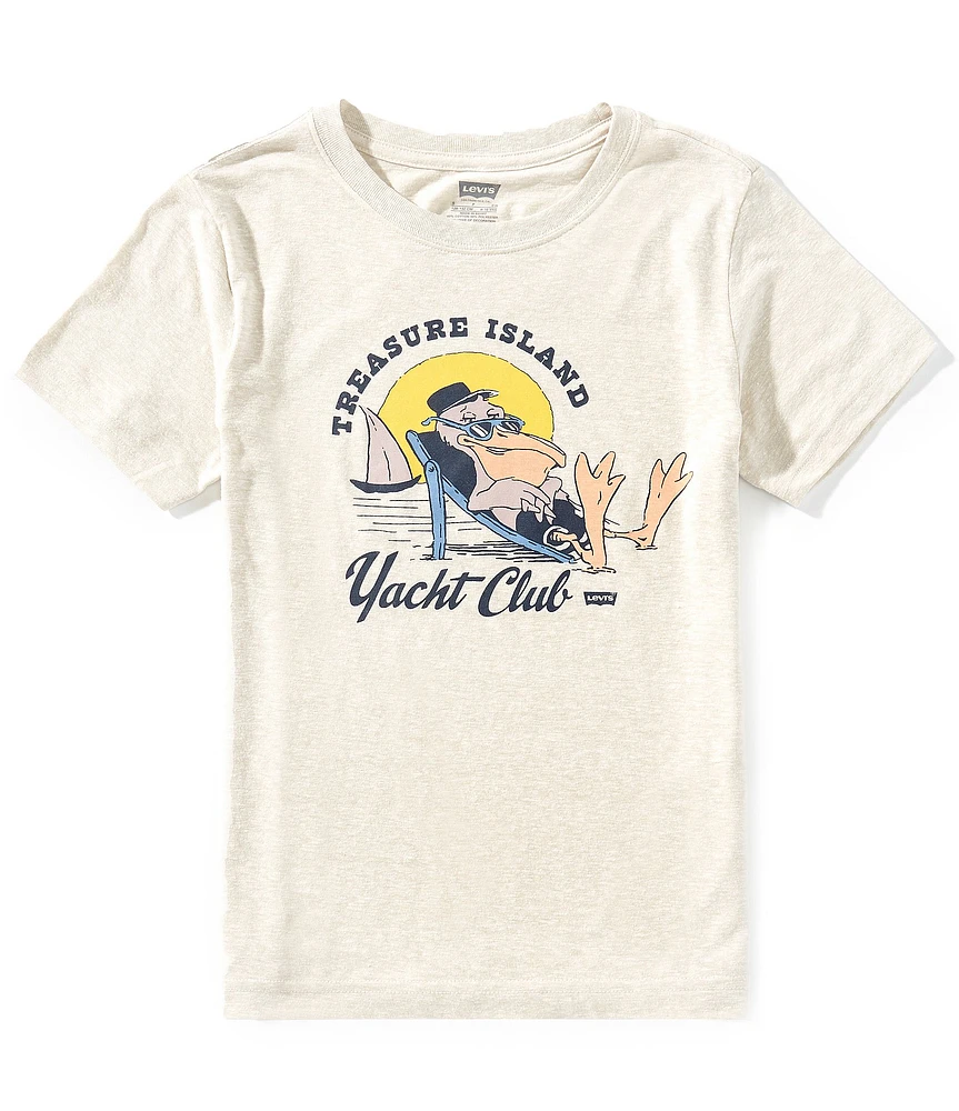Levi's® Big Boys Short Sleeve Chill Pelican T-Shirt