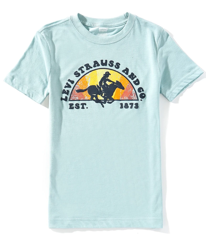 Levi's® Big Boys Short Sleeve Into The Sunset T-Shirt
