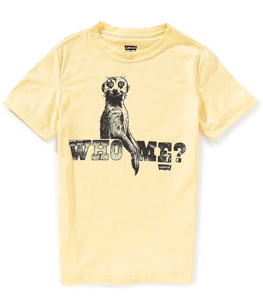 Levi's® Big Boys Short-Sleeve Who Me T-Shirt