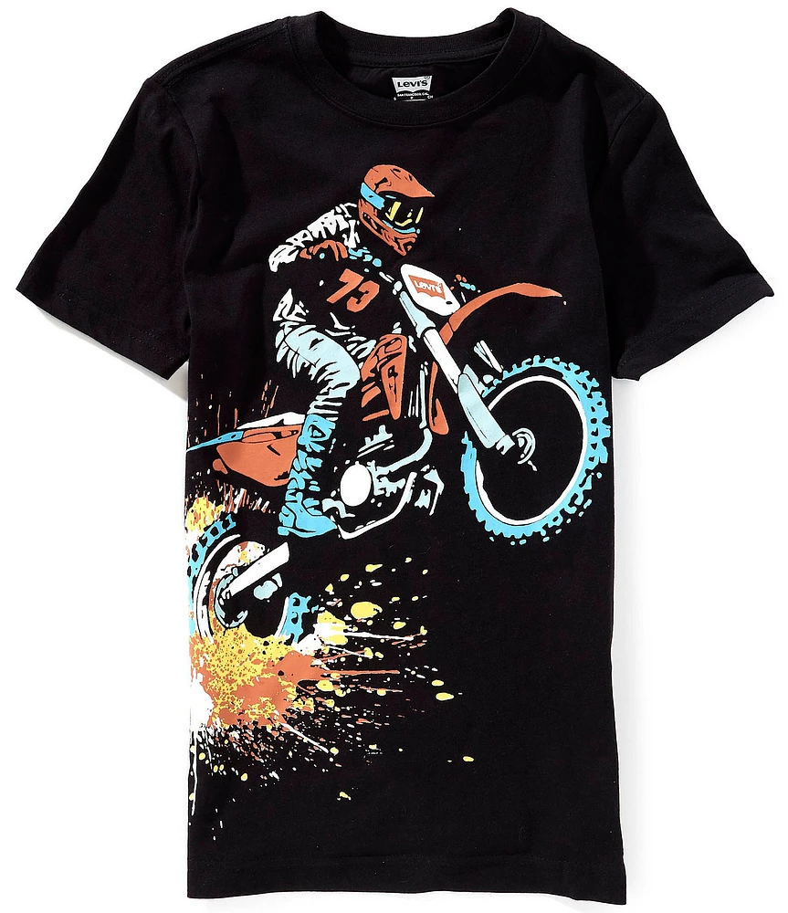 Levi's® Big Boys Short Sleeve Wild Ride Graphic T-Shirt