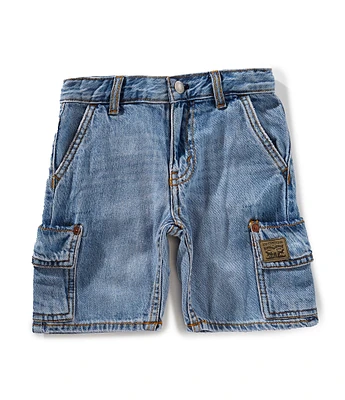 Levi's® Little Boys Denim Cargo Shorts
