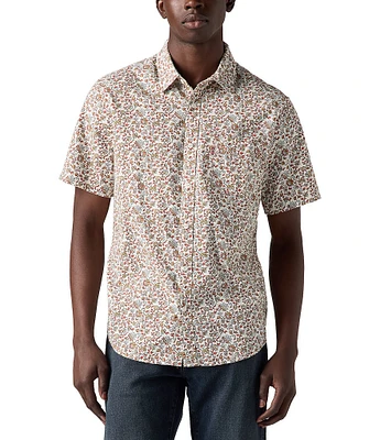 Levi's® Men's Short Sleeve Classic Standard Fit Floral Print Shirt
