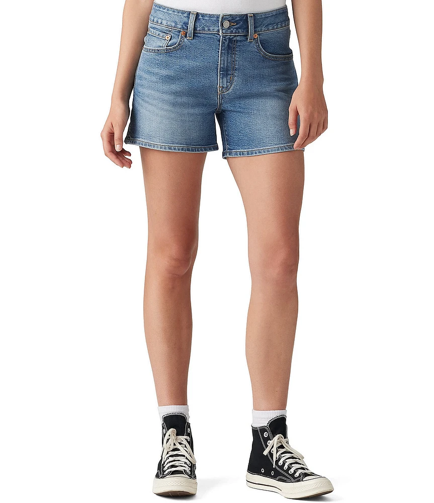 Levi's® Mid Rise Stretch Denim Shorts