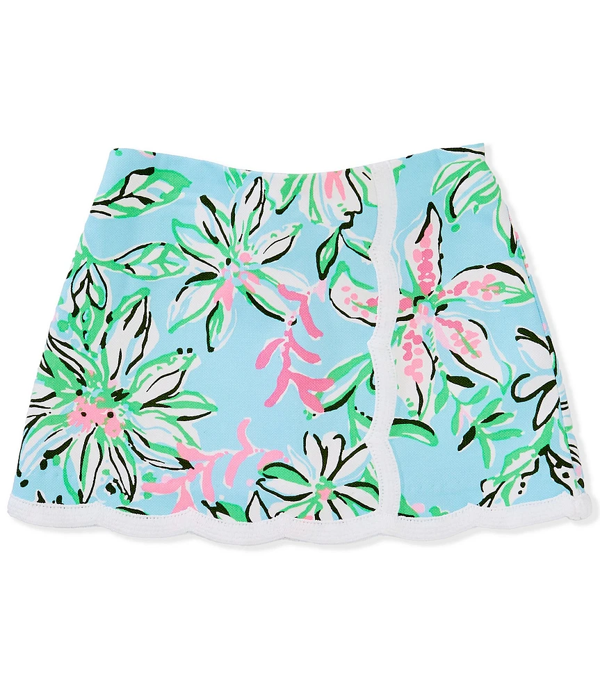 Lilly Pulitzer Little/Big Girls Mini Michelina Floral Print Skort