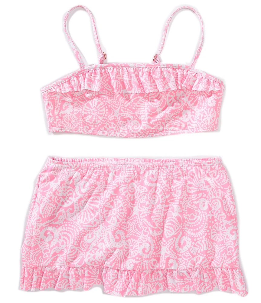 Lilly Pulitzer Little/Big Girls Topher UPF 50+ Bikini Shorts Set