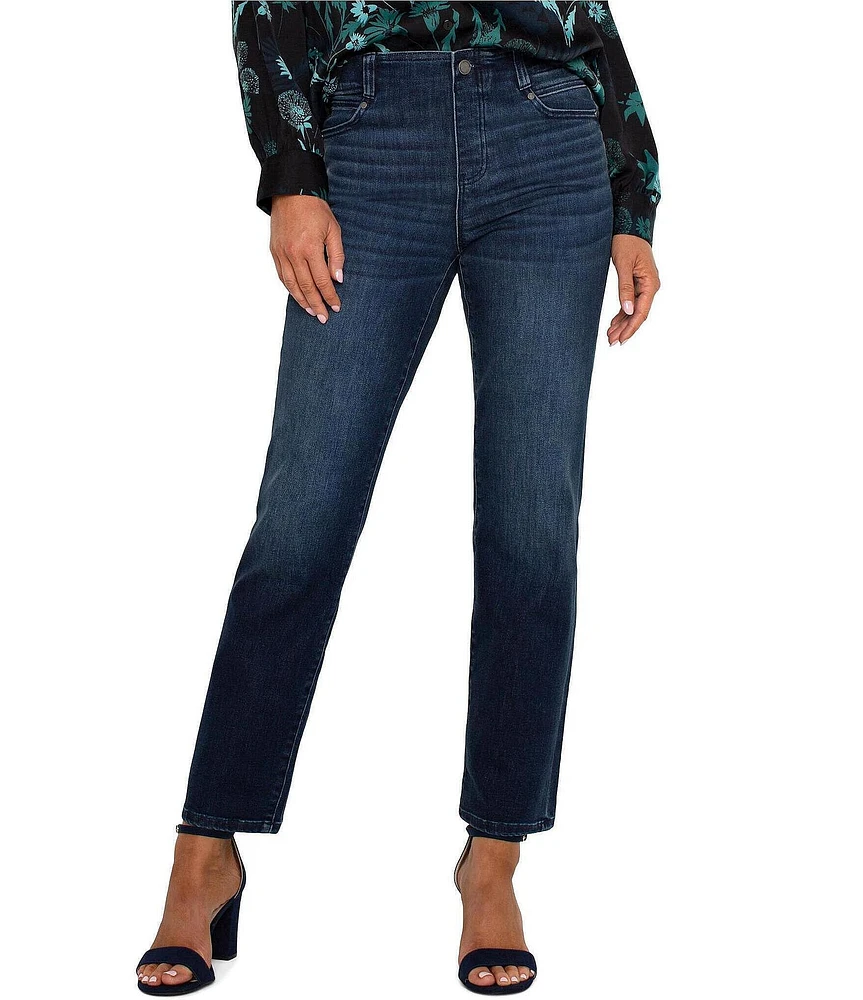 Liverpool Los Angeles Petite Size Gia Glider Pull-On Skinny Jeans