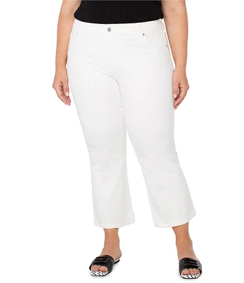 Liverpool Los Angeles Plus Size Hannah Mid Rise Cropped Jeans