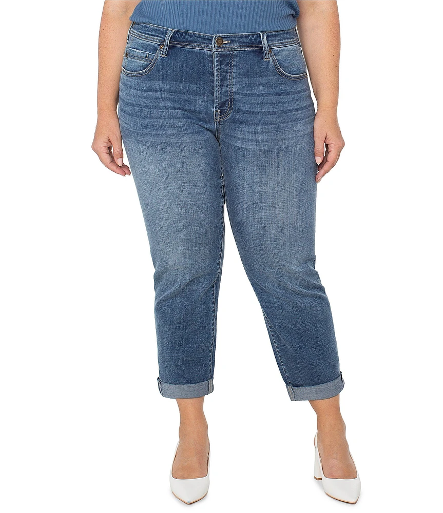 Liverpool Los Angeles Plus Size The Keeper Boyfriend Jeans
