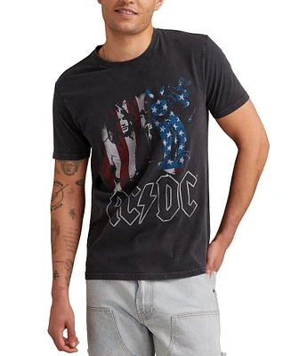 Lucky Brand ACDC Americana Short Sleeve T-Shirt