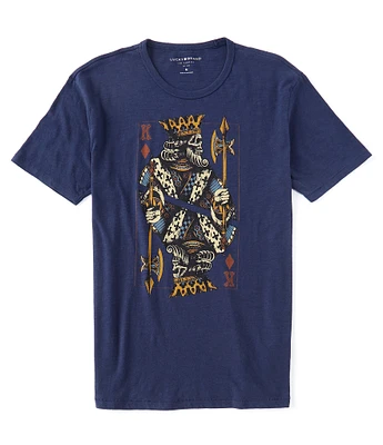 Lucky Brand King Of Diamonds Short-Sleeve Graphic T-Shirt