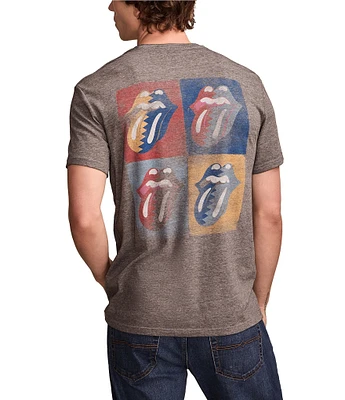 Lucky Brand Rolling Stones Tongue Short Sleeve T-Shirt