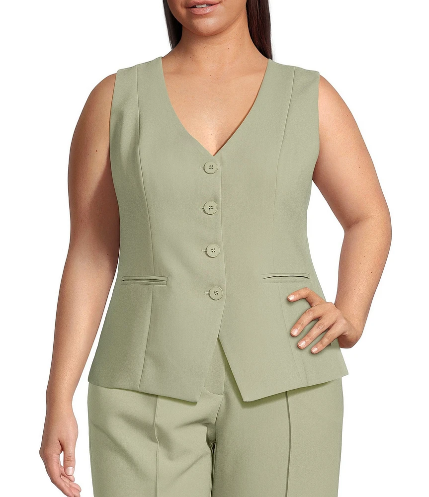 Lucy Paris Plus Size Cooridinating Mila Vest