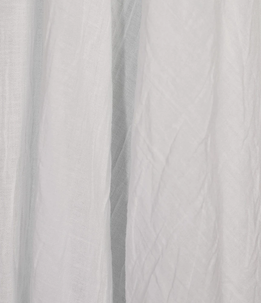 M Made in Italy Two-Piece Crew Neck Elbow Sleeve Crop Top Sun Slip Midi Dress