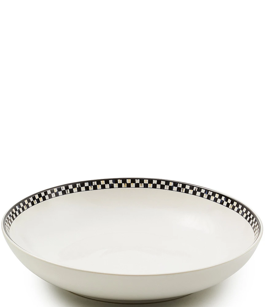 MacKenzie-Childs Check® Everyday Serving Bowl