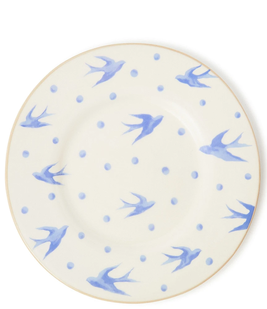 MacKenzie-Childs Cloud Watching Salad/Dessert Plate