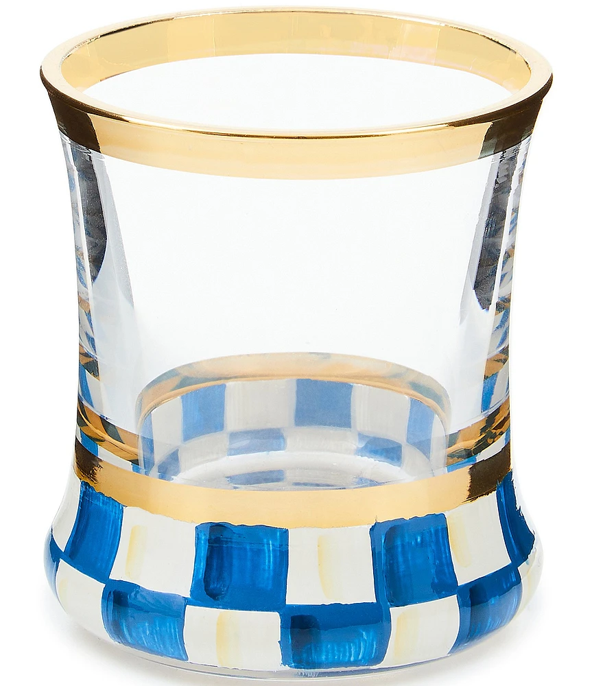 MacKenzie-Childs Check® Shot Glass