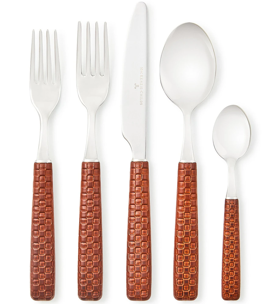 MacKenzie-Childs Everyday 5-Piece Stainless Steel Place Setting Set
