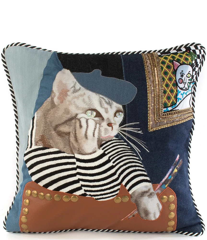 MacKenzie-Childs Pablo Picatsso Throw Pillow