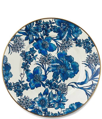 MacKenzie-Childs English Garden Enamel Dinner Plate