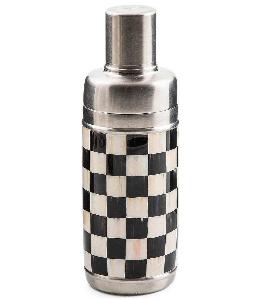 MacKenzie-Childs Check® 3260 Cocktail Shaker