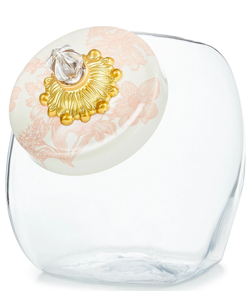 MacKenzie-Childs Sweets Jar with English Garden Lid