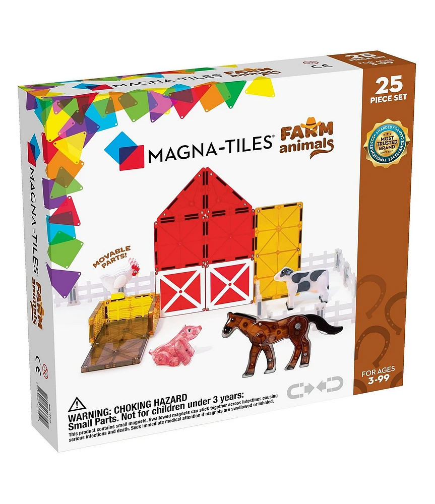 Magna-Tiles® Farm Animals 25-Piece Set