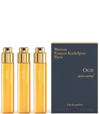 Maison Francis Kurkdjian OUD satin mood Eau de Parfum Refill Trio