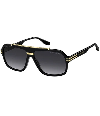 Marc Jacobs Unisex 840/S 60mm Rectangle Sunglasses