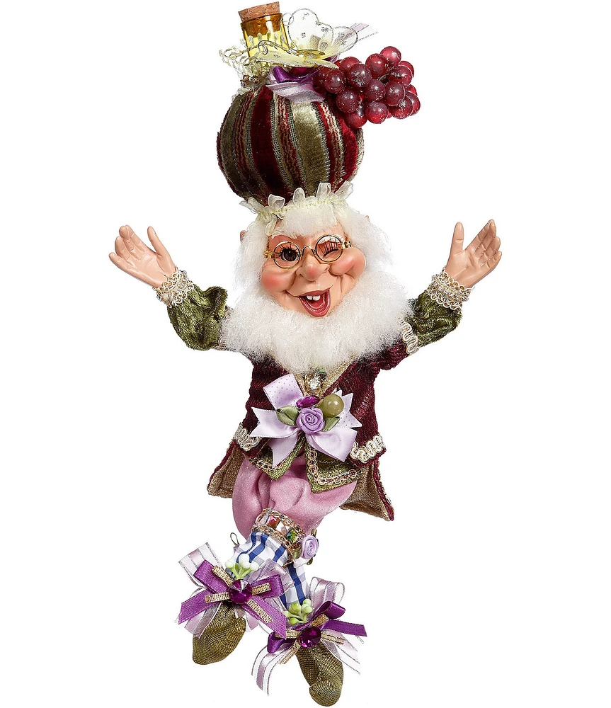 Mark Roberts Wine Tasting Elf Small Figurine