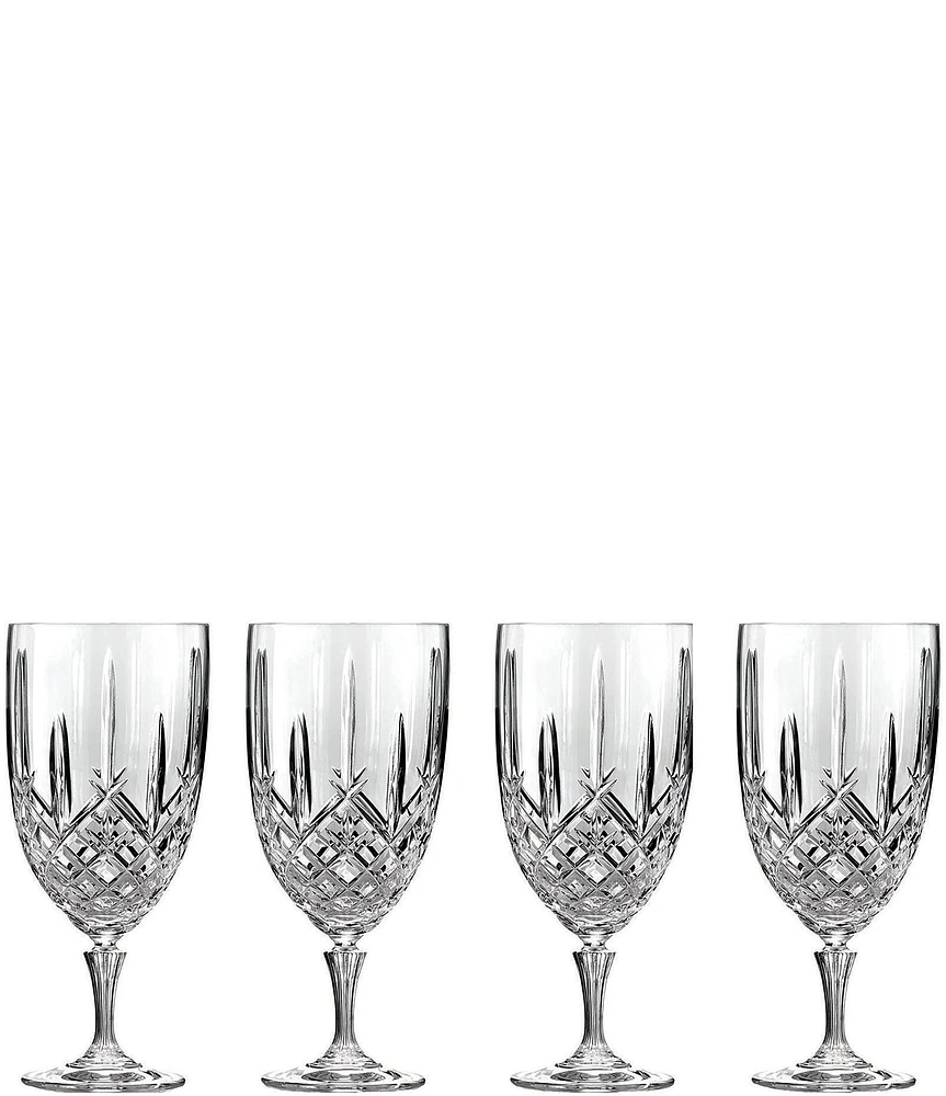 Waterford Markham Collection from Marquis 4-Piece Traditional Crystal Iced Beverage Glass Set