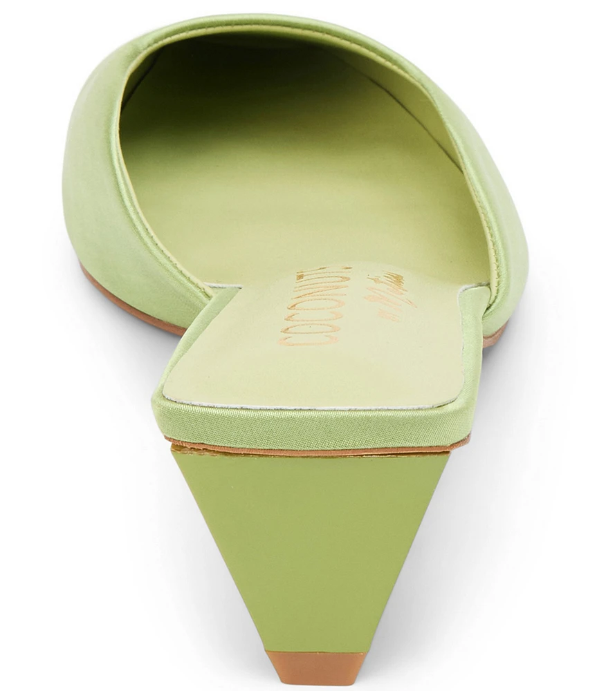 Matisse Tegan Satin Square Toe Dress Mules