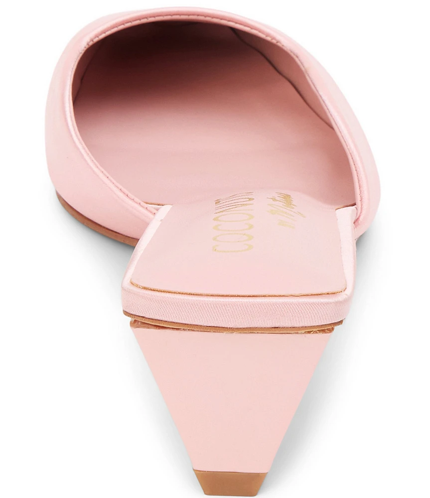 Matisse Tegan Satin Square Toe Dress Mules