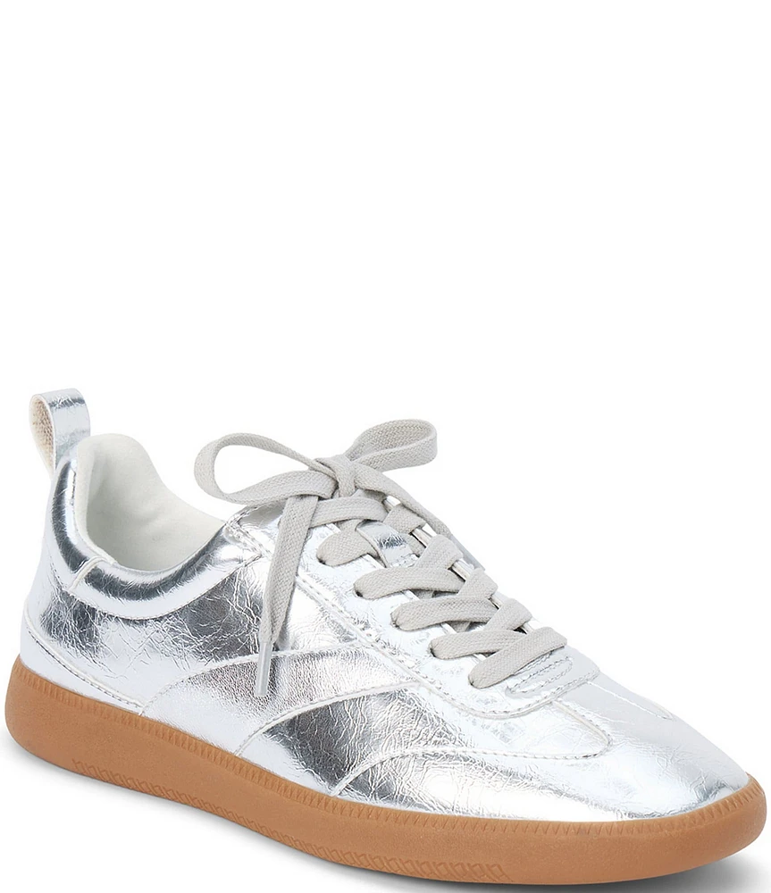 Matisse Wylder Crinkle Metallic Low-Top Sneakers