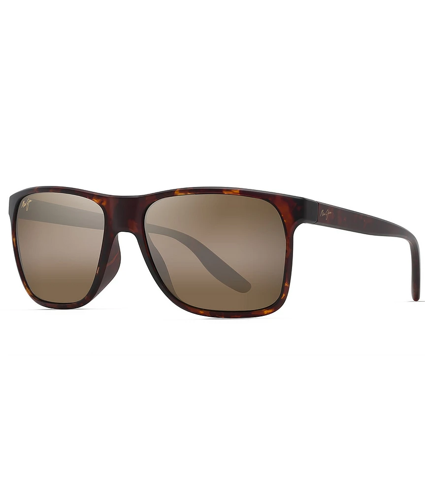 Maui Jim Men's Pailolo PolarizedPlus2® 58.5mm Tortoise Square Sunglasses