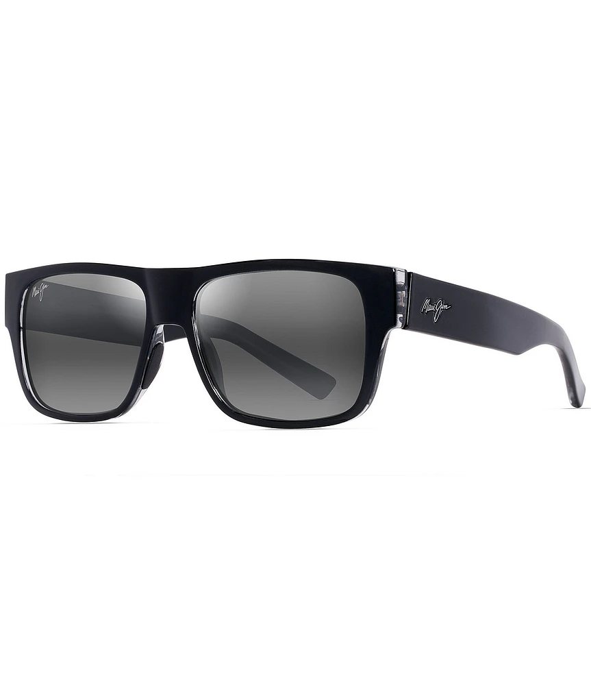 Maui Jim Unisex Keahi PolarizedPlus2® 56mm Square Sunglasses
