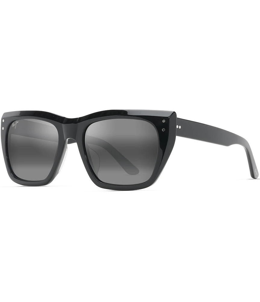 Maui Jim Women's Aloha Lane PolarizedPlus2® Square 56mm Sunglasses