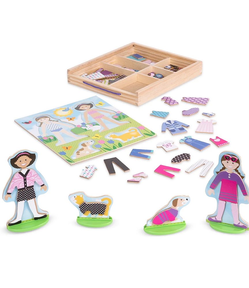 Melissa & Doug Best Friends Magnetic Dress-Up Play Set