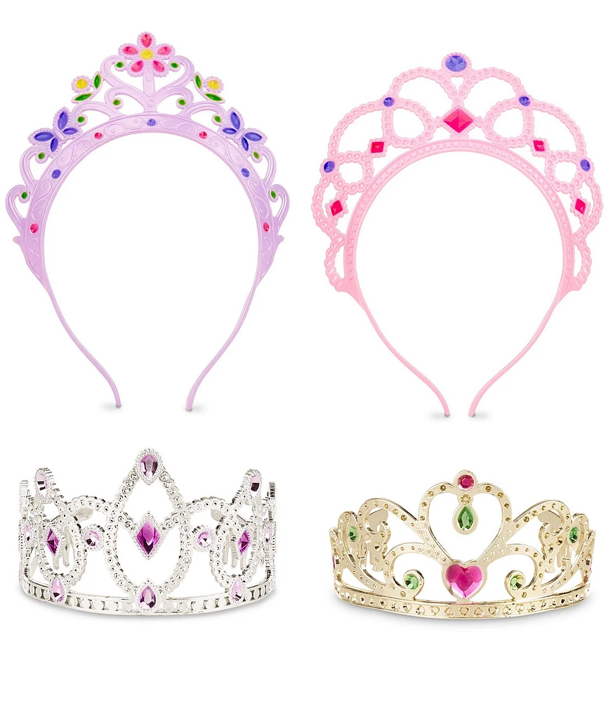 Melissa & Doug Role Play Collection - Dress-Up Crown Jewels Tiaras