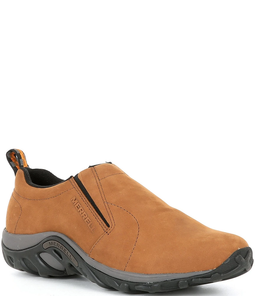 Merrell Men's Jungle Nubuck Leather Slip On Moccasins