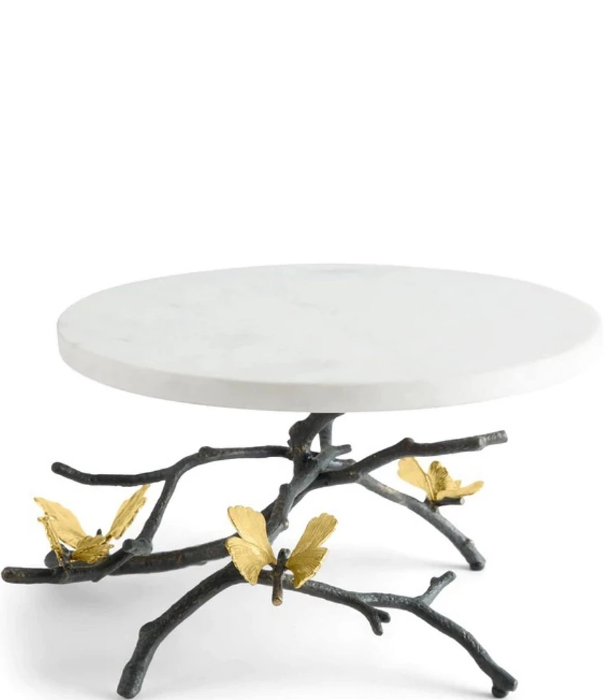 Michael Aram Butterfly Ginkgo Collection Cake Stand