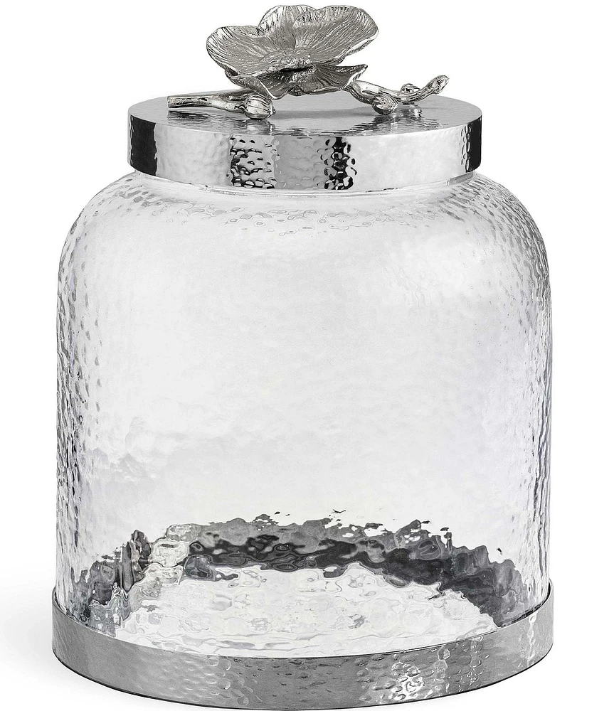 Michael Aram White Orchid Cookie Jar