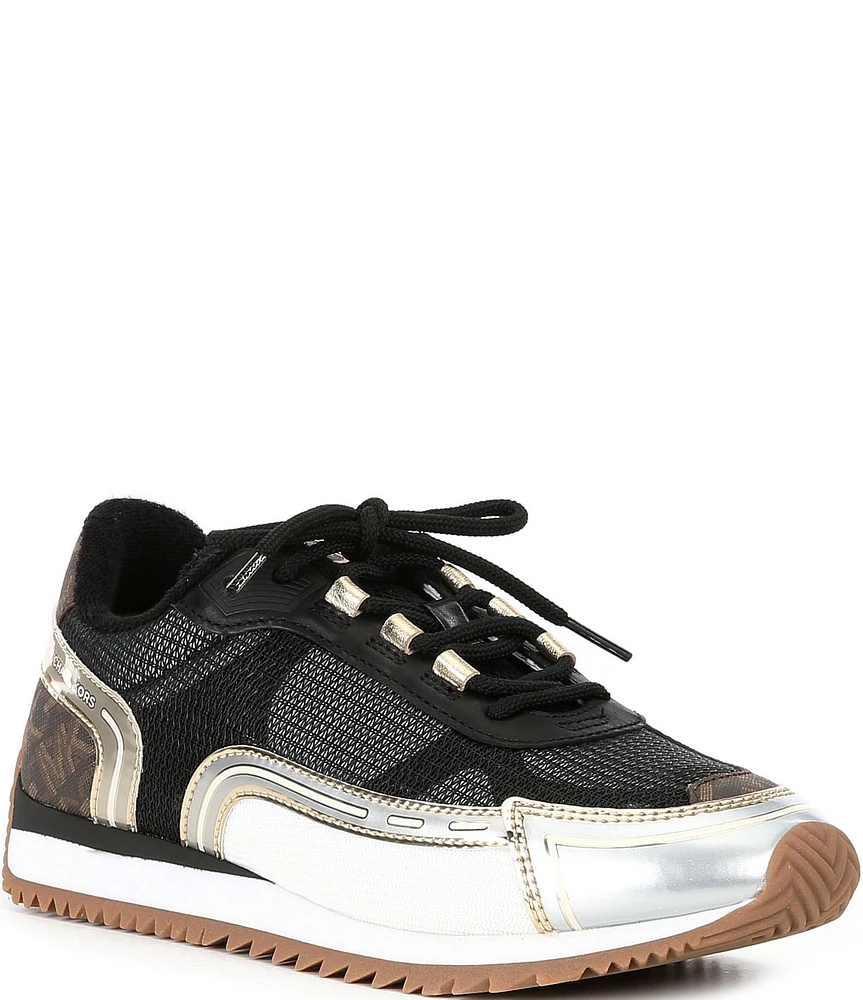 Michael Kors Byrdie Mesh Signature Logo Sneakers