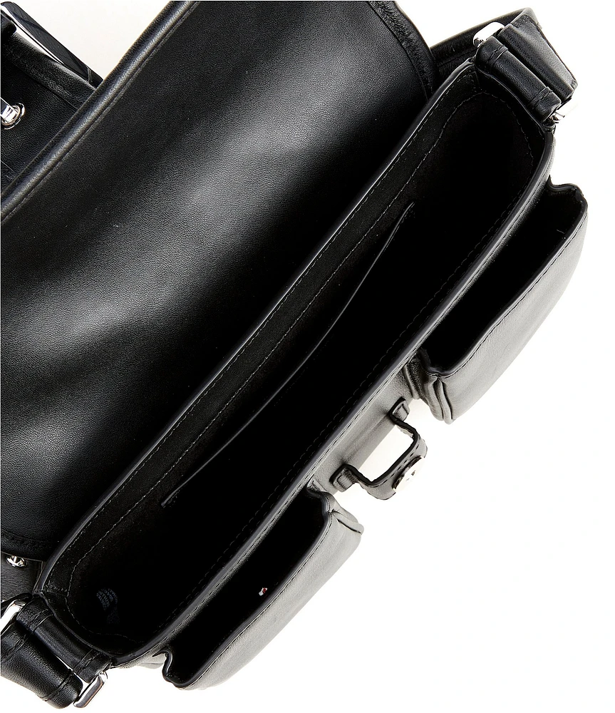 Michael Kors Colby Medium Buckle Detail Shoulder Bag