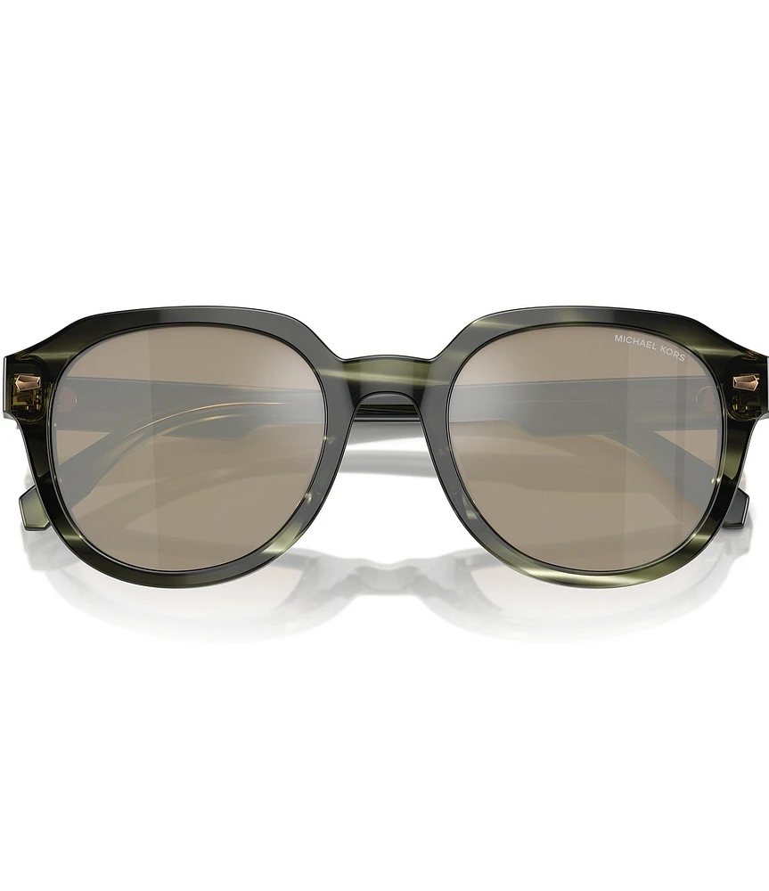 Michael Kors Men's MK2216U 52mm Round Sunglasses