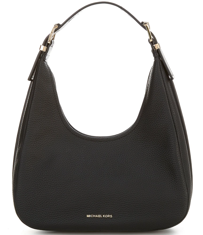 Michael Kors Nolita Small Hobo Leather Shoulder Bag