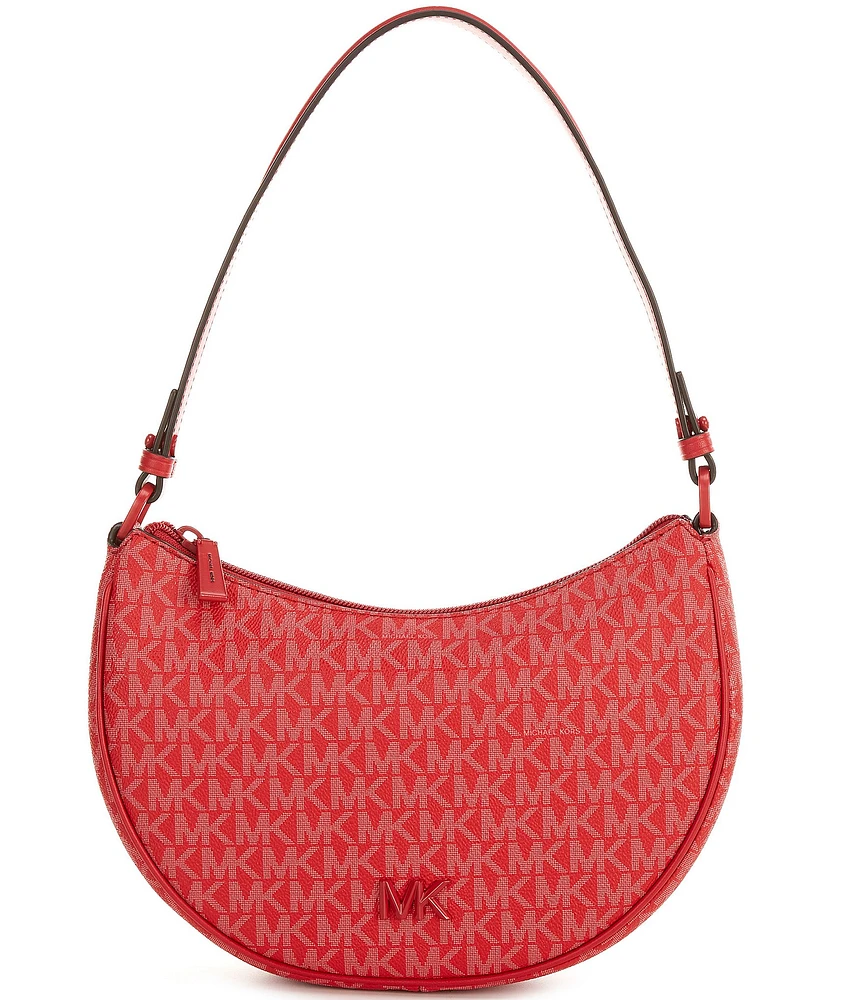 Michael Kors Small Kyla Signature Convertible Shoulder Bag