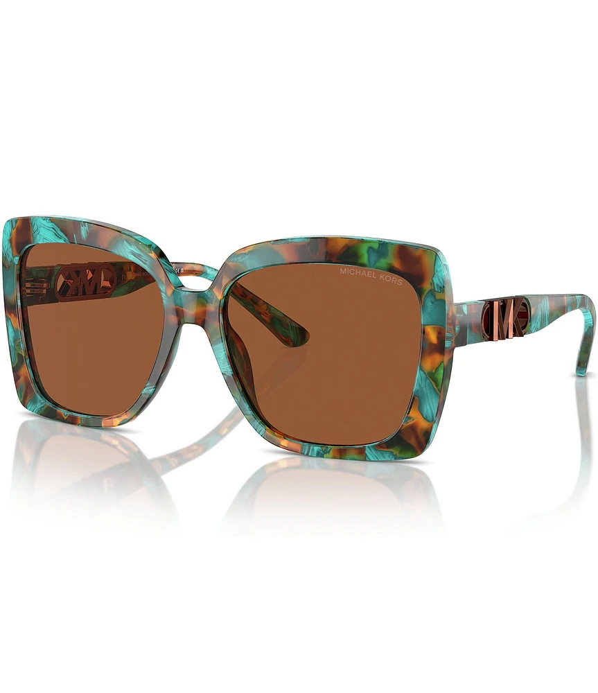 Michael Kors MK2213 57mm Tortoise Square Sunglasses